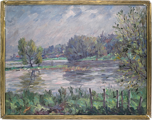 Крамаренко Лев Юрьевич. Весна, разлив